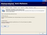 Malwarebytes' Anti-Malware main screen