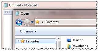 New File Dialog