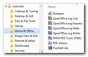 Launcher Folder