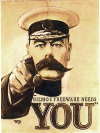 Gizmo's Needs You!