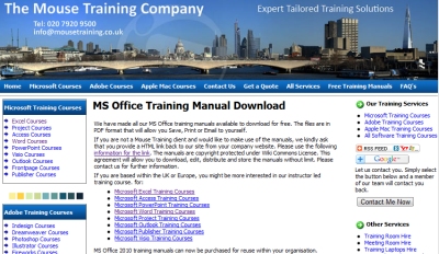 Mouse Training