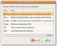 Remastersys GUI