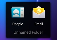 Create a Folder for Apps