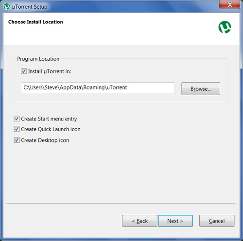 utorrent-choose-install-location