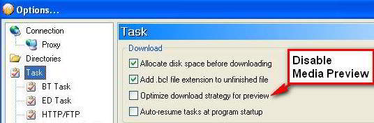 optimize-bitcomet-speed-disable-BitComet-Media-Preview-Options-task