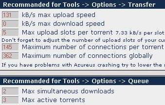 Azureus-Upload-Settings-Calculator-Results-Image