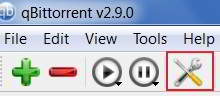 optimizing-qbittorrent-speed-access-options-toolbar-icon