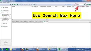 µTorrent-torrent-search-location