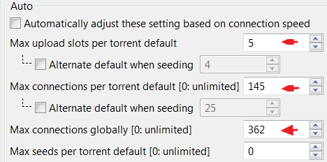 vuze-optimize-tools-options-transfer-upload-slots-connections-screen