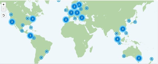 VyprVPN Server Locations