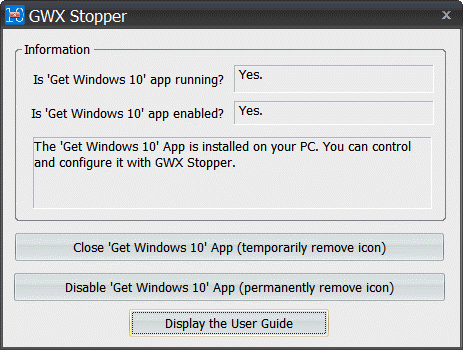 GWX Stopper