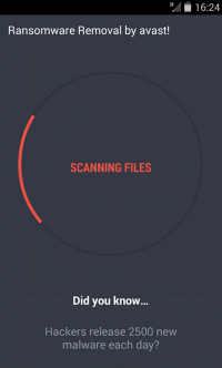 Scanning for ransomeware to remove