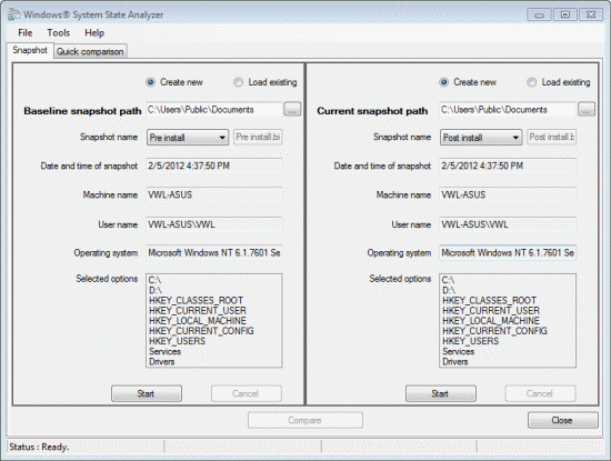 System State Analyzer