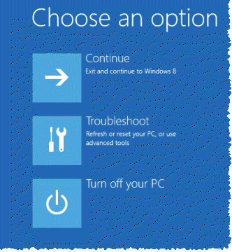 Windows 8 troubleshooting