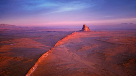 Shiprock Volcanic Field New Mexico USA